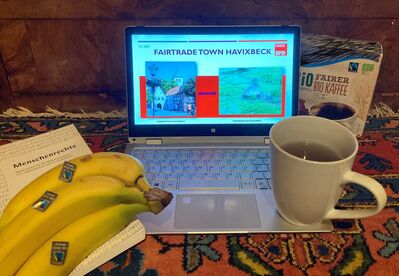 In ihrem letzten Online-Workshop beschäftige sich der SPD-Ortsverein mit den Thema Fairtrade Town.